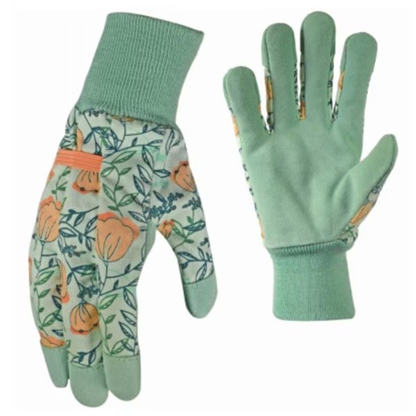 Women Leather Palm Gloves - Large, Digz, Mfr#: 103531