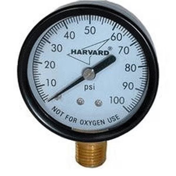 American Granby EIPG1002-4LNL Pressure Gauge - 100 lbss, American Granby, Mfr#: EIPG1002-4LNL