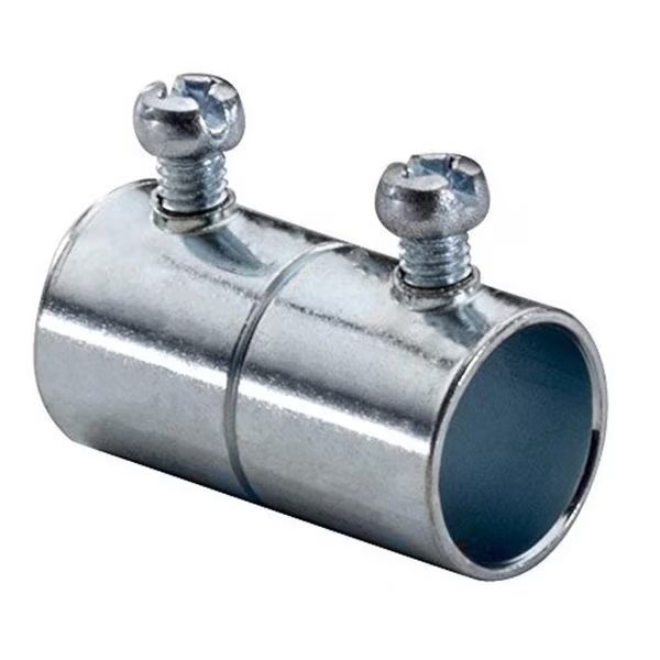Topaz Electric 643S Emt Coupling 1 in. - Steel, Topaz Electric, Mfr#: 643S