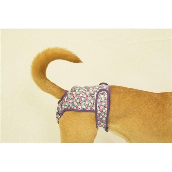 Seasonals 41112PRP Washable Female Dog Diaper; Purple - Medium, Seasonals, Mfr#: 41112PRP