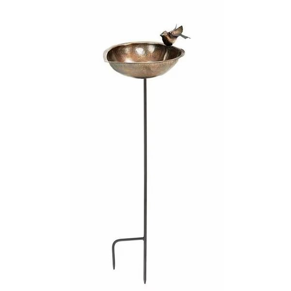 Achla HBB-01-S Heart shaped Birdbath with stand, Achla Designs, Mfr#: HBB-01-S