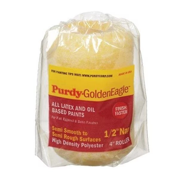 Purdy 140786604 4 W 0.5 in. Nap Polyester Golden Eagle Roller Cover for Semi - Rough Surfaces, Purdy, Mfr#: 1416577