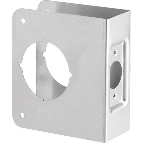 U9553 Recessed Door Reinforcer Stainless Steel - 2.13 in. 3.88 x 4.5 in., Prime-Line, Mfr#: 2408581