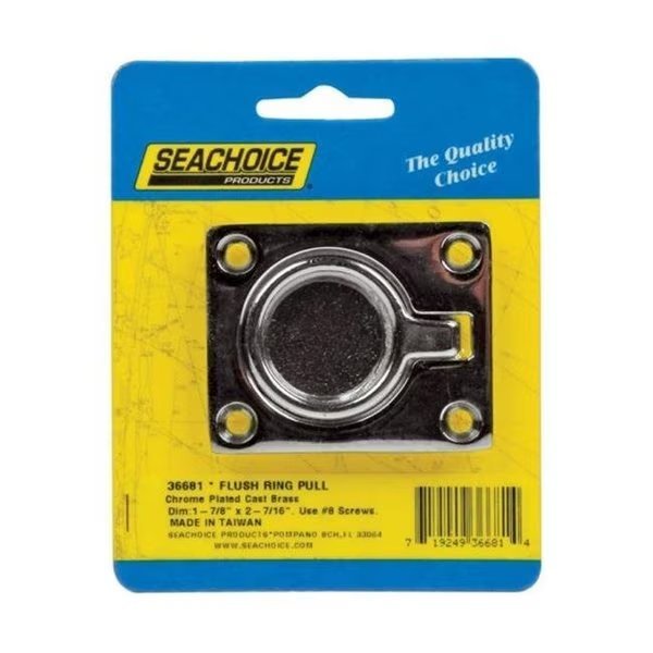 Seachoice 36681 Flush Ring Pull  1.87 x 2.43 in., Seachoice, Mfr#: 8091944