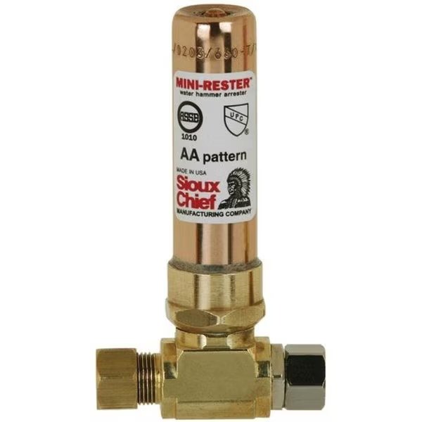 Sioux Chief 660-GTR1 Mini-Rester Water Hammer Arrester  0.37 in., Sioux Chief, Mfr#: 4327011