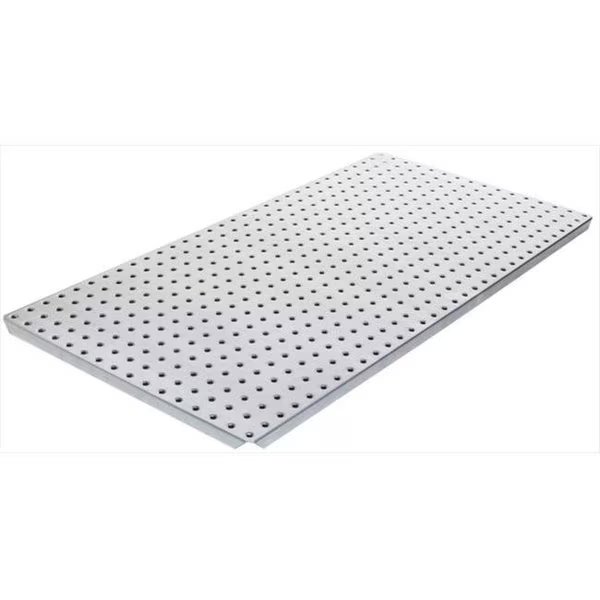 Alligator Board ALGBRD16x32GALV 16 in. L x 32 in. W Metal Pegboard Panel with Flange - Pack of 2, Alligatorboard, Mfr#: ALGBRD16x32GALV
