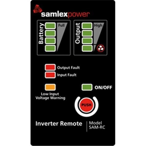 All Power Supply SAM-RC Remote Control for Samlex SAM Inverters, All Power Supply, Mfr#: SAM-RC