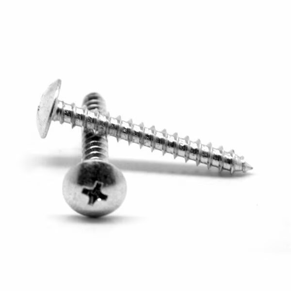 No.10-12 x 0.5 Phillips Truss Head Type A Sheet Metal Screw, 18-8 Stainless Steel, 3000PK, Asmc Industrial, Mfr#: 0000-214847-3000
