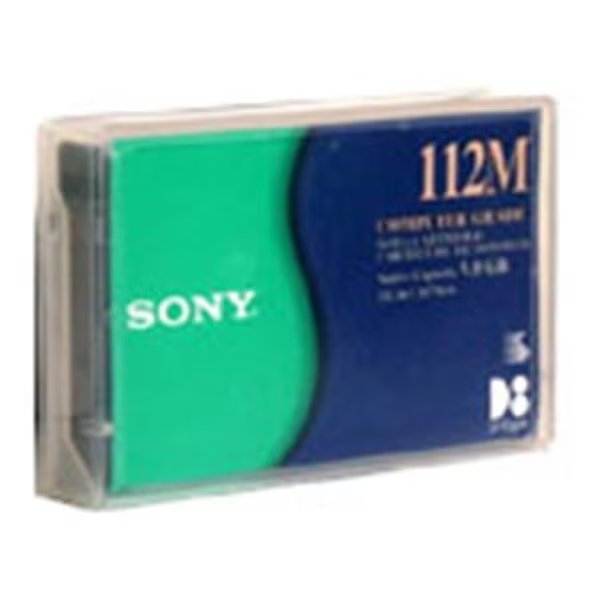SONY QG112M Tape  8mm D8  112m  2.3-5-10GB, Sony, Mfr#: QG112M