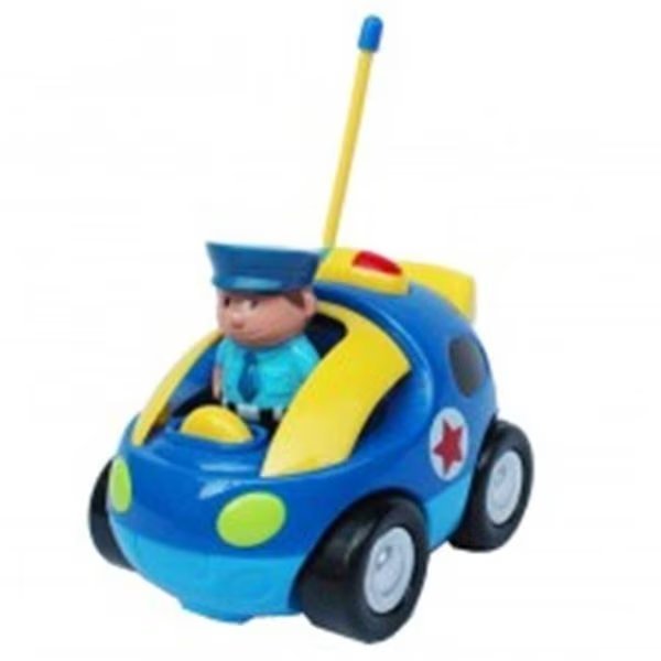 Az Import & Trading MC66B Cartoon RC Police Carl Toy for Toddlers - 4 in., Az Trading & Import, Mfr#: MC66B