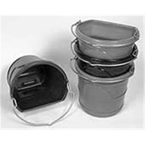Horsemen S Pride Flat Back Bucket Navy 20 Quart - 004, Horsemen’S Pride Inc, Mfr#: 38420