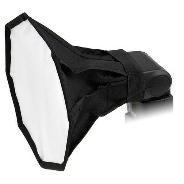 8 in. Octagon Foldable Flash Softbox, Fotodiox, Mfr#: SB-Fldbl-8Oct