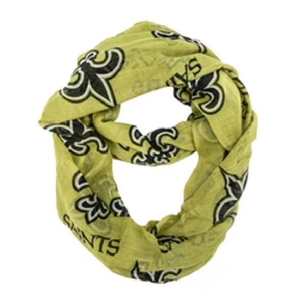 New Orleans Saints Scarf Infinity Style Alternate, Little Earth, Mfr#: 8669965849