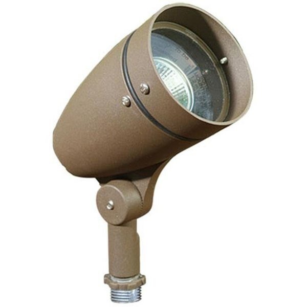 Dabmar Lighting DPR21-BZ Cast Aluminum Directional Spot Light; Bronze, Dabmar Lighting, Mfr#: DPR21-BZ