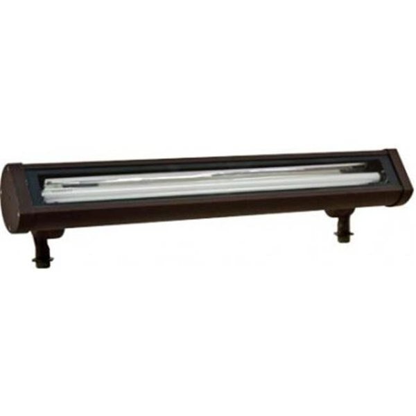 Dabmar Lighting DF9400-BZ Cast Aluminum Fluorescent Sign Light; Bronze, Dabmar Lighting, Mfr#: DF9400-BZ