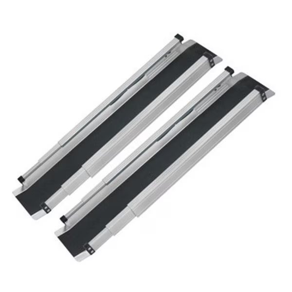 Duro-Med 517-4094-0000 5ft Telescoping Adjustable Wheelchair Ramp - 660lb Weight Capacity, Duro-Med, Mfr#: 517-4094-0000