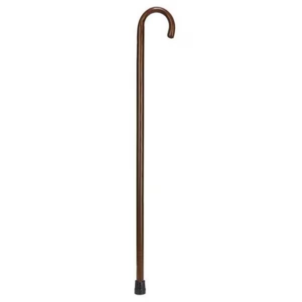 Mabis 502-1354-6100 Mens Traditional Wood Cane- 1 Inch - Walnut, Mabis, Mfr#: 502-1354-6100