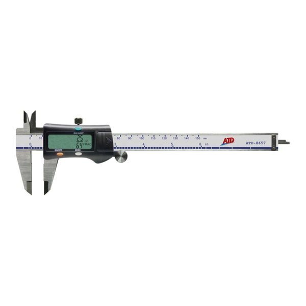 ATD Tools ATD-8657 Fractional Digital Caliper, Atd Tools, Mfr#: ATD-8657