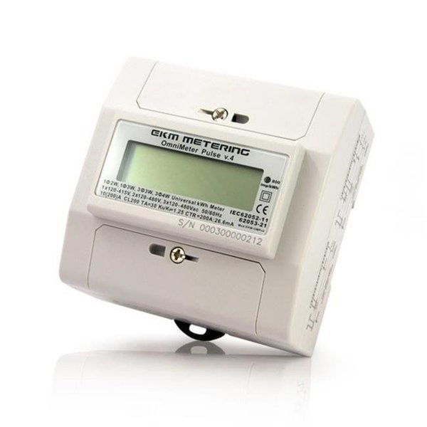 EKM Universal Electric kWh Meter - Omnimeter Pulse v.4, Ekm, Mfr#: Omni Pulse v.4 #27