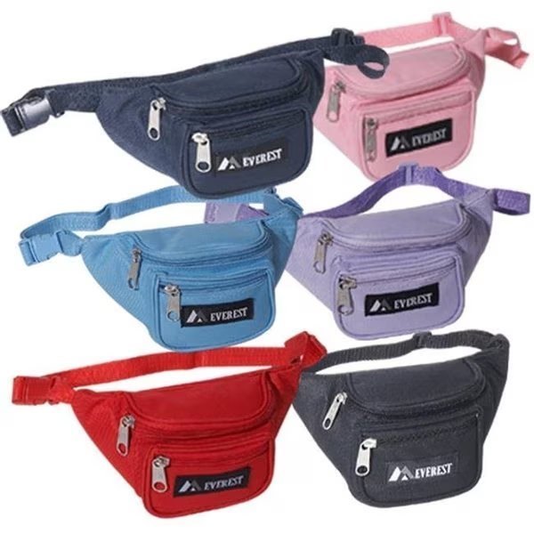 Everest 044KS-NY 8 in. Wide Everest Signature Fanny Pack, Everest Trading, Mfr#: 044KS-NY