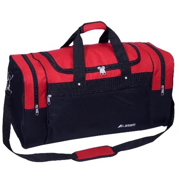 Everest S219L-RD 26 in. 600 Denier Polyester Sports Duffel, Everest Trading, Mfr#: S219L-RD