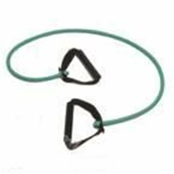 Exercise Tubing with Handles Exerciser - 18 Inch - Blue - Heavy, Cando International, Mfr#: 1331219