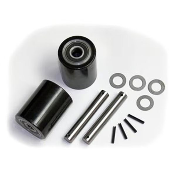 4YX97 Load Wheel Kit for Manual Pallet Jack - Black, Pinpoint, Mfr#: PI2234842