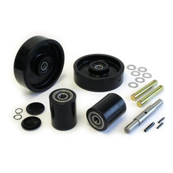 CPI Complete Wheel Kit for Manual Pallet Jack - Black, Pinpoint, Mfr#: PI2583817