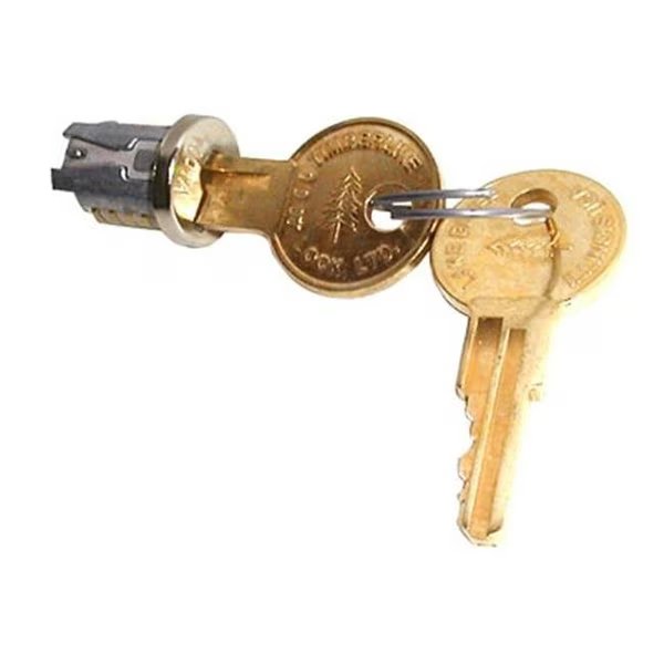 HD TLLP 100 116TA Lock Plugs; Nickel Keyed Alike - 116, Hd, Mfr#: TLLP 100 116TA