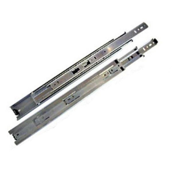 Knape & Vogt 14 In. Full Extension With Overtravel Ball Bearing Slide - Anochrome, Dendesigns, Mfr#: DE2585300