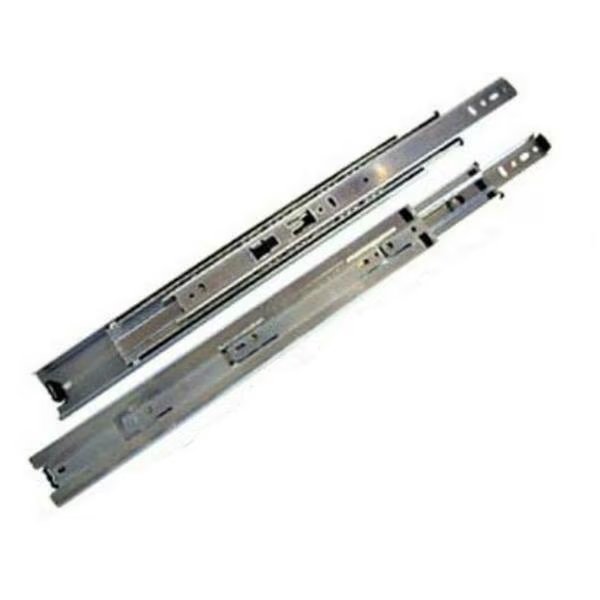 18 In. Full Extension With Overtravel Ball Bearing Slide - Anochrome, Dendesigns, Mfr#: DE74623