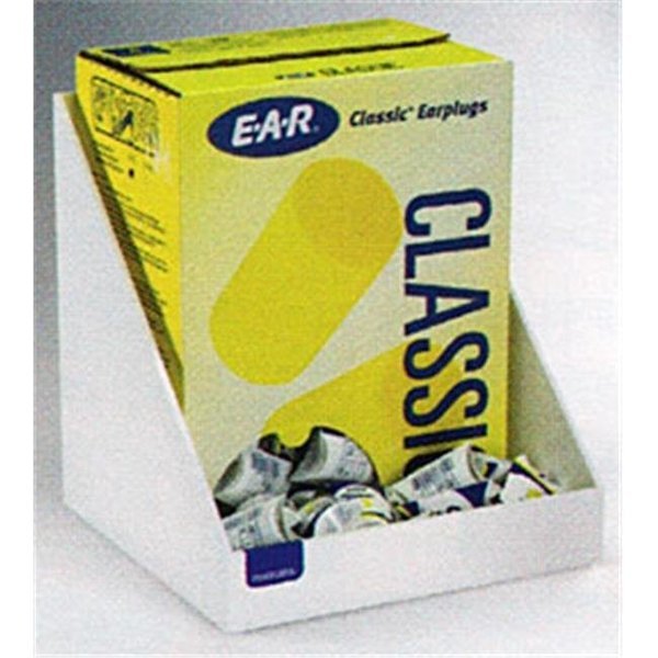 RackEm Racks 5132-W 200-Pair Foam Ear Plug Tray - White Heavy- Duty Plastic, Rack’Em Racks, Mfr#: 5132-W
