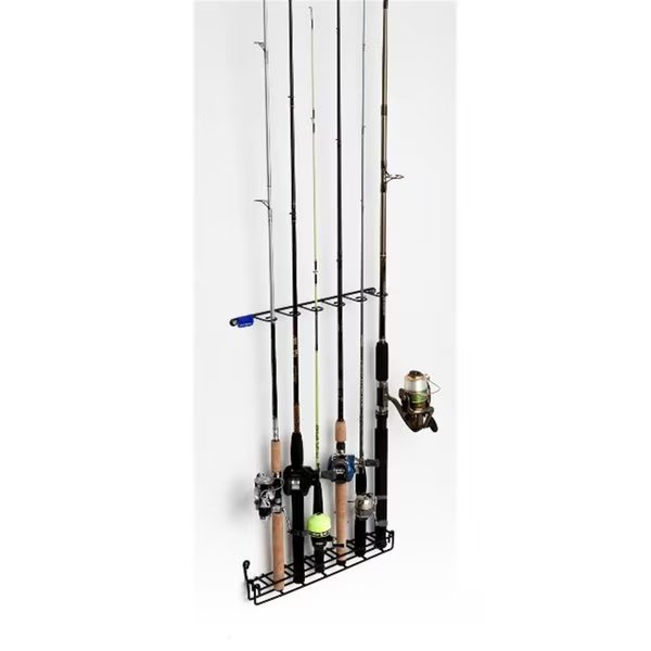 Mount Anywhere 6 Rod Fishing Rod Rack, Rackem Racks, Mfr#: RA300010
