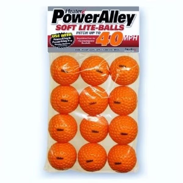 Heater SLB10 Slider Orange Soft Foam Balls; Dozen, Heater, Mfr#: SLB10
