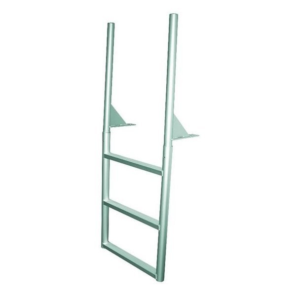 JIF MARINE EFLSN5 5-Step Dock Ladder Anodized Aluminum, Jif Marine, Mfr#: EFLSN5