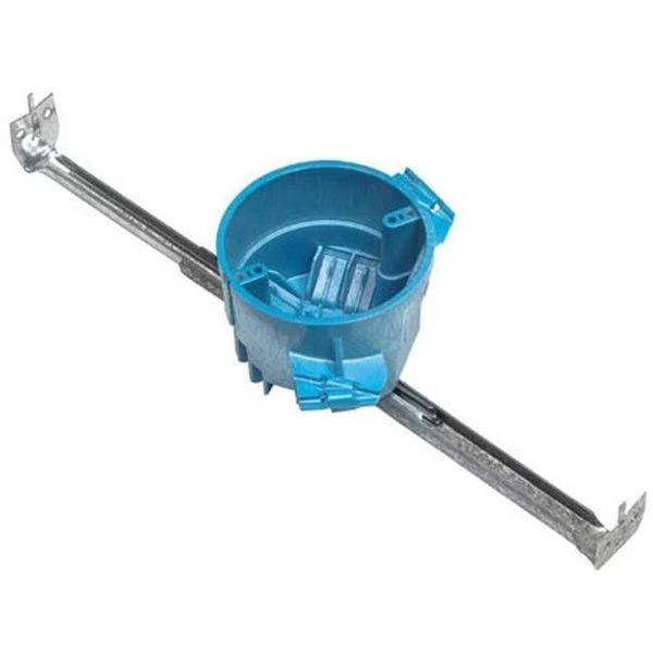 Thomas And Betts  Lamson SuperBlue Hard Shell Ceiling Box With Hanger Bar  BH52, V3Gate, Llc, Mfr#: BH525H