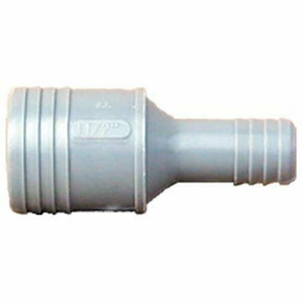 1-.25 in. X 1 in. Poly Insert Reducing Coupling, Genova Products, Mfr#: 350140