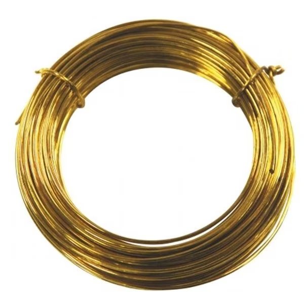 Impex Systems Group Inc - Ook 50ft. 20 Gauge Brass Hobby Wire  50151, Impex Systems Group Inc, Mfr#: 49223501512