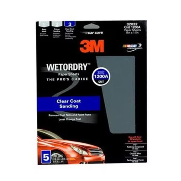 3M 32022 Sandpaper; 9 X 11 In.; 1200 Grit, 3M, Mfr#: T55-32022