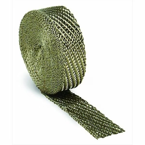 10128 Exhaust System Wrap 15 Foot- Lava Rock Fiberglass, Design Eng, Mfr#: D40-10128
