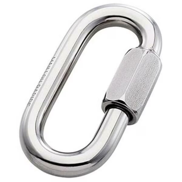 Steel Quick Link Std Plated, 8 mm., Maillon Rapide, Mfr#: 119300