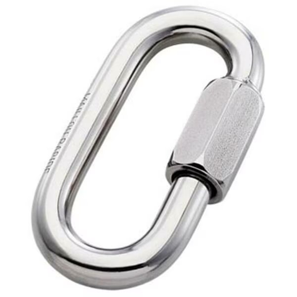 Steel Quick Link Std Zicral Plated- 10 mm., Maillon Rapide, Mfr#: 119328