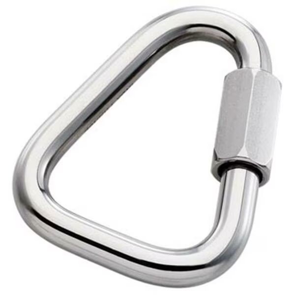 Steel Delta Quick Link Plated- 12 mm., Maillon Rapide, Mfr#: 119366