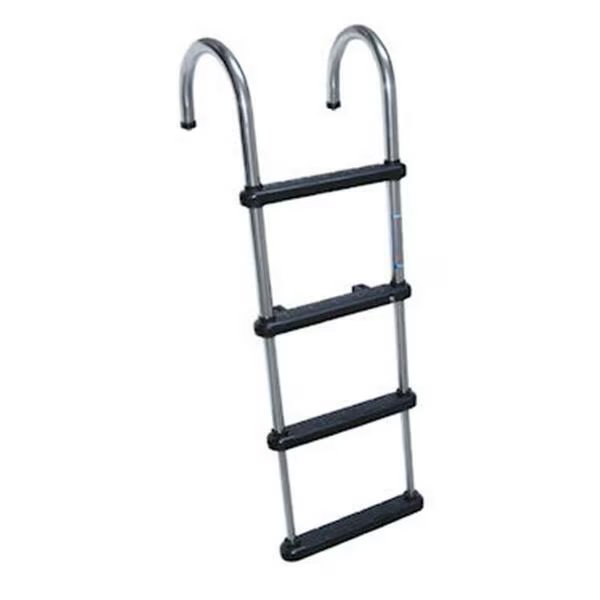 4 Step Telescoping Removable Pontoon Boat Ladder, Eat-In, Mfr#: EA92998