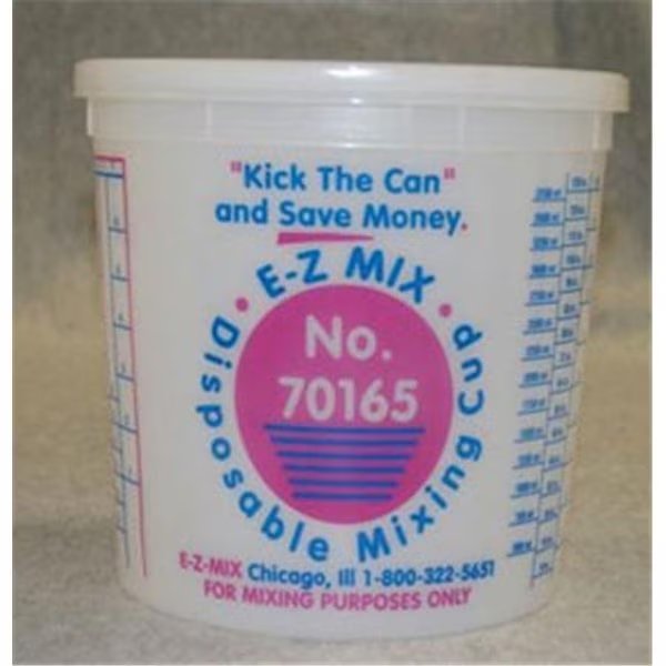 E-Z Mix EMX-70165 5-Quart Plastic Mixing Cups; Box Of 25, E-Z Mix, Mfr#: EMX-70165