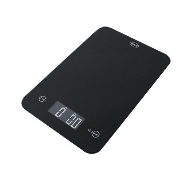 American Weigh Scales ONYX-5KG-BLK Kitchen Scale with Large Glass, American Weigh Scales, Mfr#: ONYX-5KG-BLK
