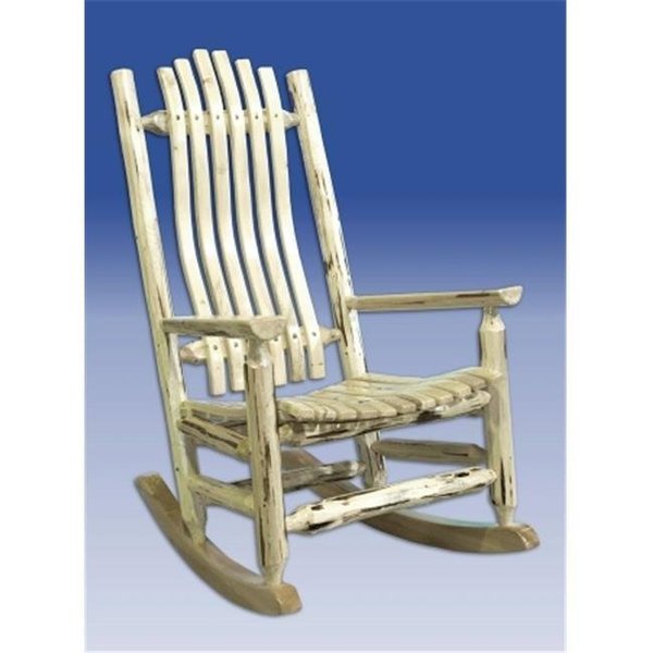 Montana Woodworks MWLR Adult Log Rocker - Ready To Finish, Montana Woodworks, Mfr#: MWLR