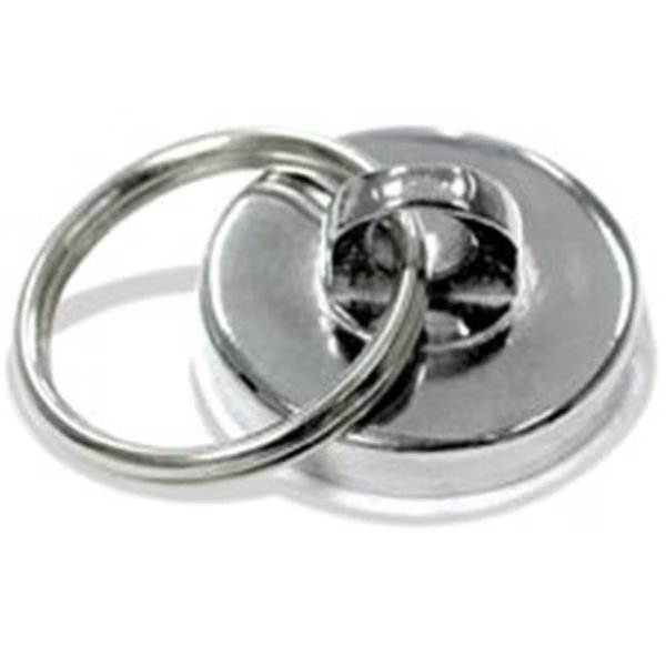MASTER MAGNETICS 7287 Neodymium Magnet With Key Ring, Master Magnetics, Mfr#: 6223705