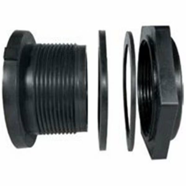 TF200P-E Poly Tank Fitting, 2 In., Vortex, Mfr#: VO108911