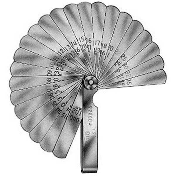 Set Feeler Ga 25 Blade, Dendesigns, Mfr#: DE1883508